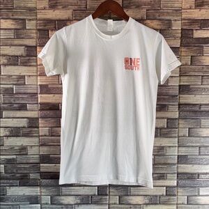 Pre Owned Women’s Tulex Small Dolly Parton One South White Graphic T-Shirt